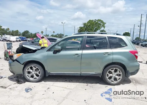 2015 Subaru Forester 2.5I Touring из США, поврежденный, VIN JF2SJAUC9FH464299